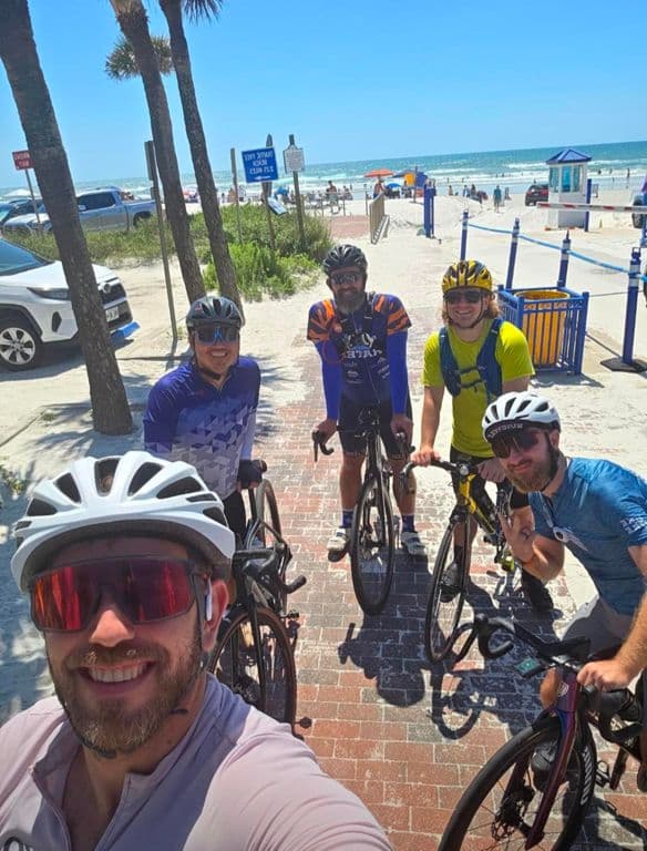 Cycling to New Smyrna photo